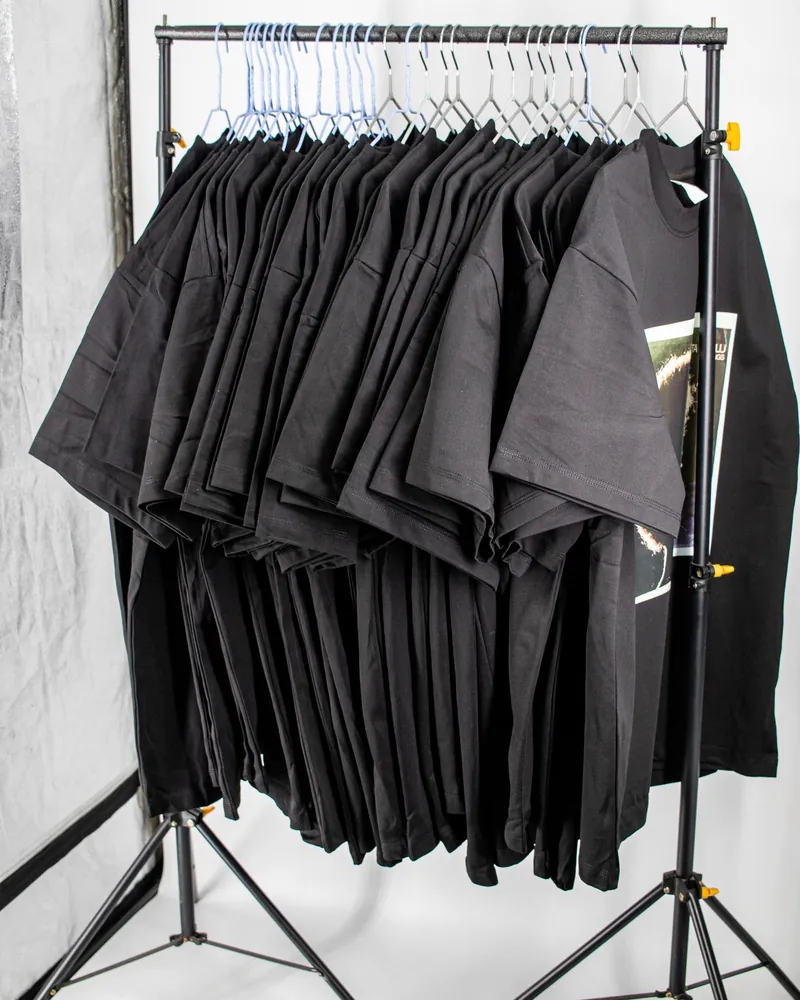 Essential Crew Tee – Jet Black